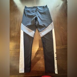 adidas Women's Black and Gray Leggings